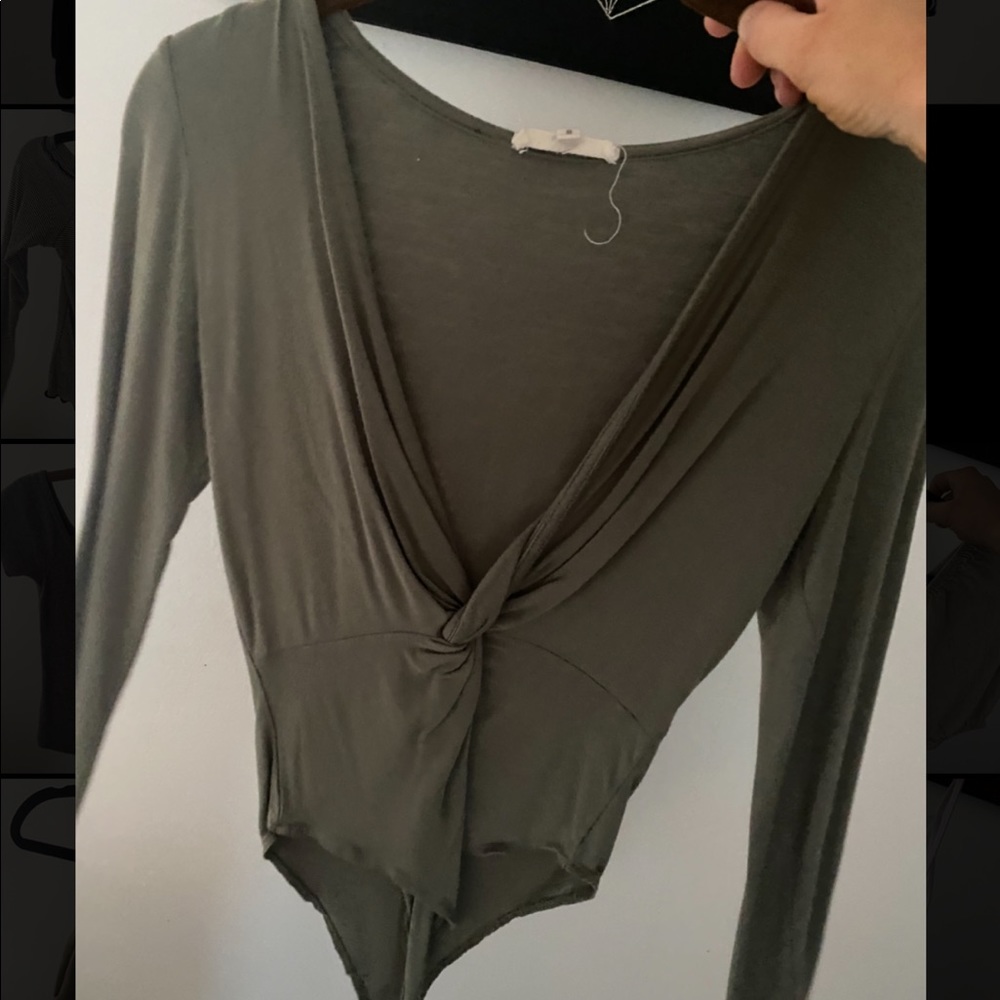 Vneck (plunge) Bodysuit